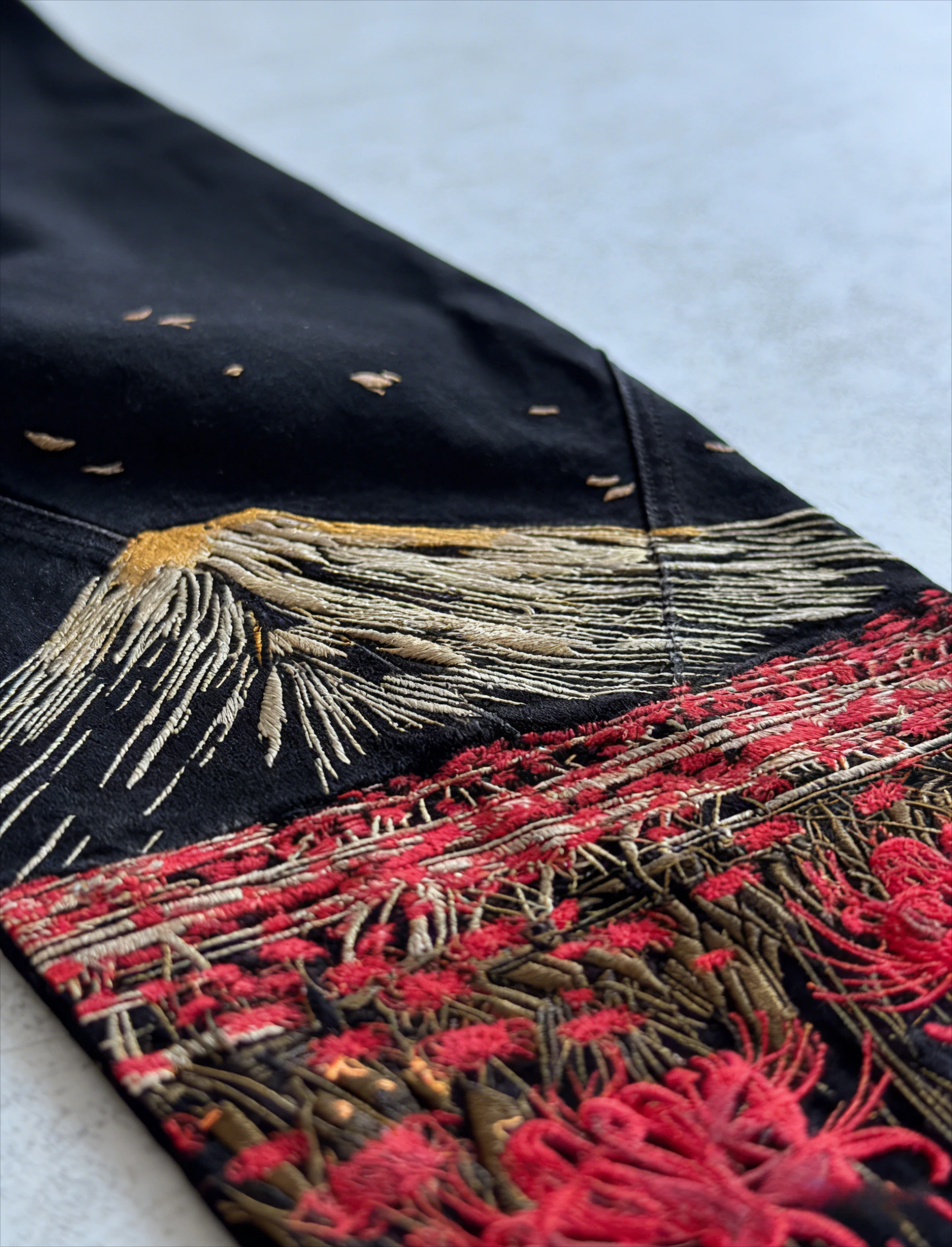 Jean Denim "Heritage Japonais" – Broderies Artisanales Édition Limitée – Image 4